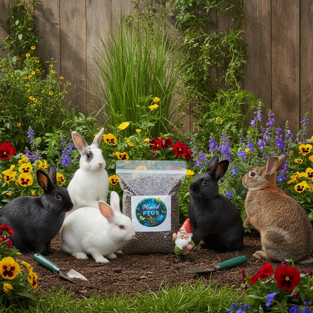 Organic Rabbit Manure Pellets