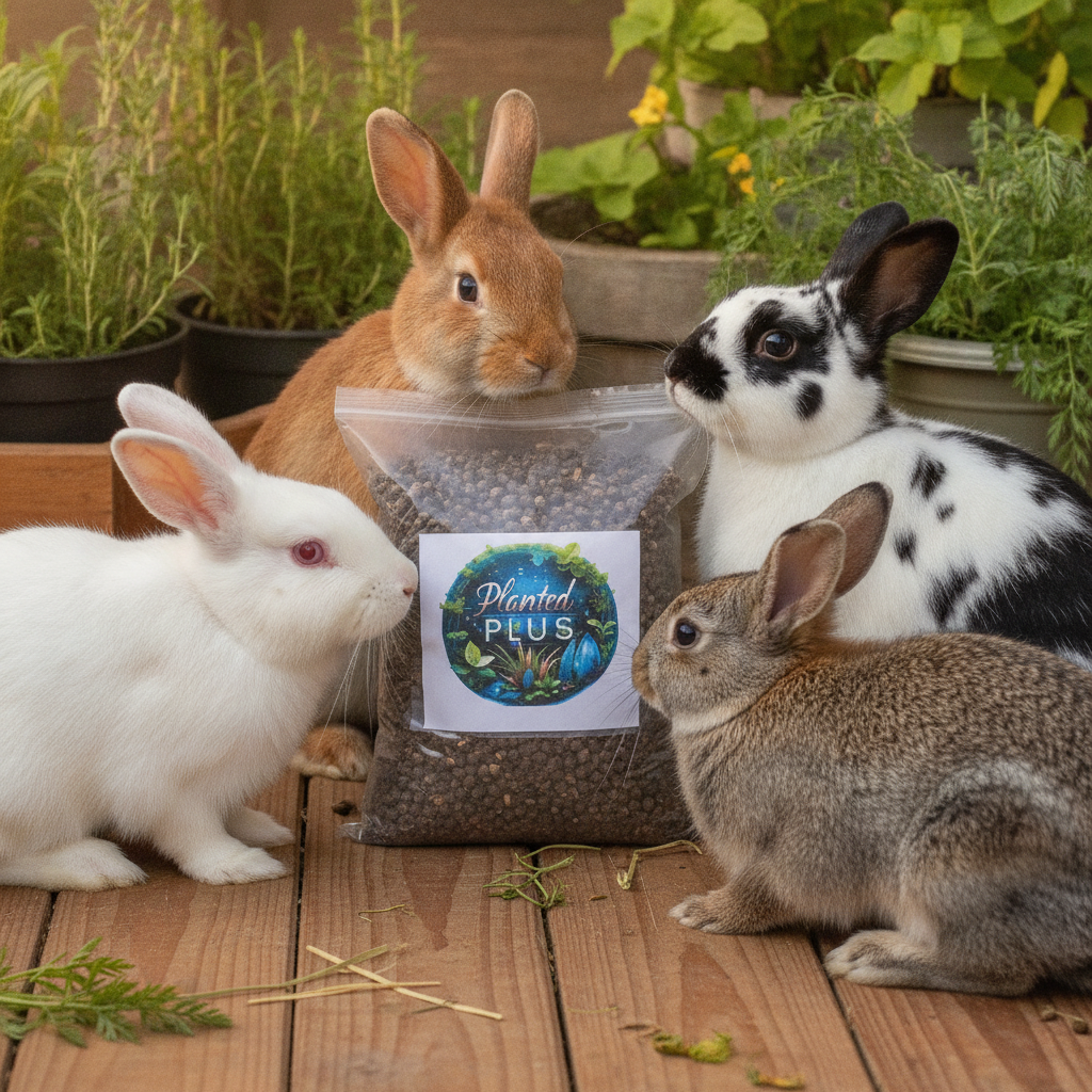 Organic Rabbit Manure Pellets