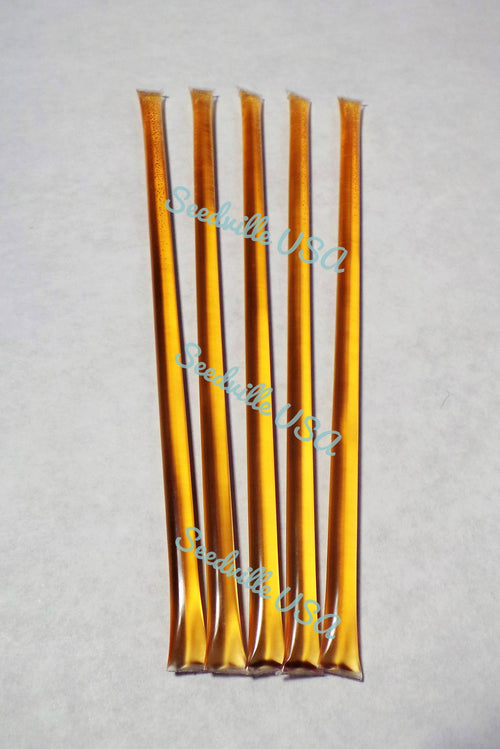 5 Pack STRAWBERRY HONEY TEASERS Natural Honey Snack Sticks Honeystix Straws